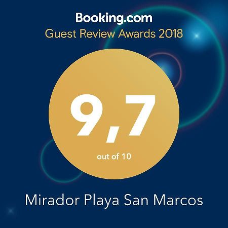 イコー・デ・ロス・ビノスMirador Playa San Marcosアパートメント エクステリア 写真