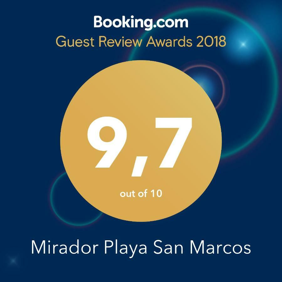 イコー・デ・ロス・ビノスMirador Playa San Marcosアパートメント エクステリア 写真